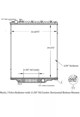 MACK CHU Radiator