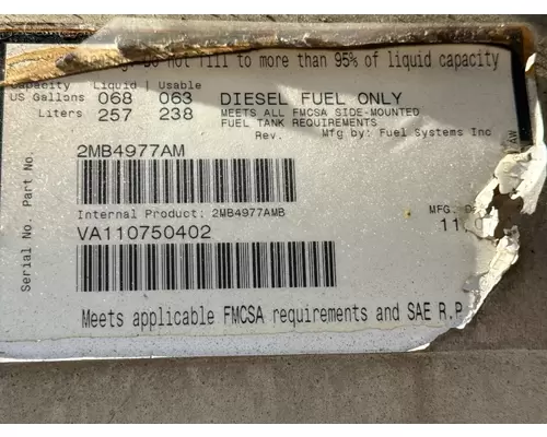 MACK CL713 Fuel Tank