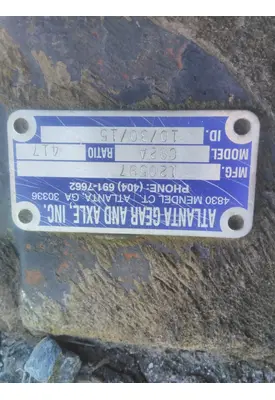 MACK CRDPC92R417 DIFFERENTIAL ASSEMBLY FRONT REAR