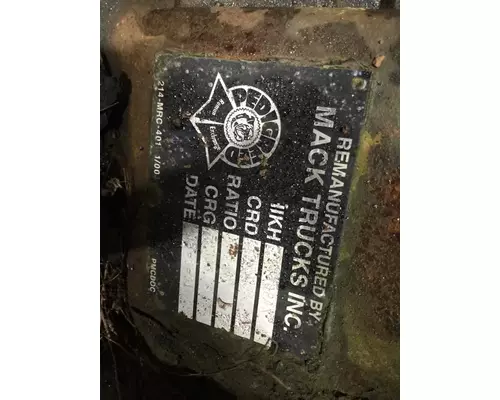 MACK CRDPC92R442 DIFFERENTIAL ASSEMBLY FRONT REAR