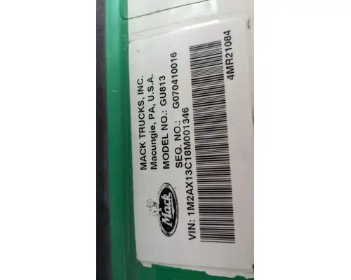 MACK CT813 Rebuilders