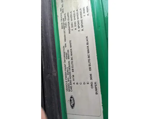 MACK CT813 Rebuilders