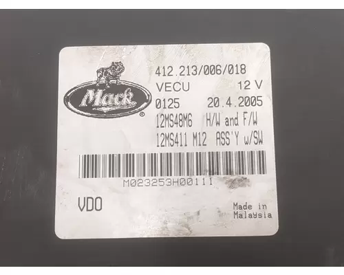 MACK CV713 GRANITE Electrical Misc. Parts