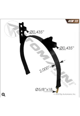 MACK CV713 GRANITE Fuel Tank Strap