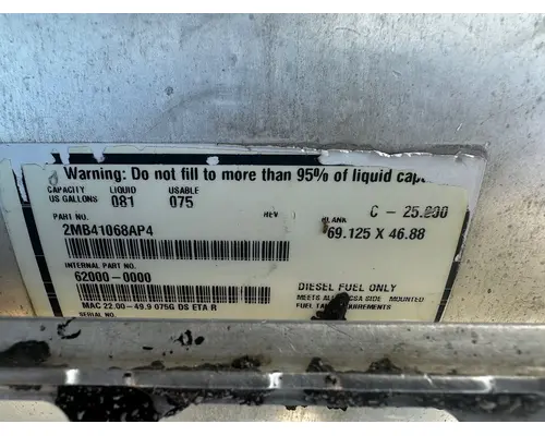 MACK CV713 Fuel Tank