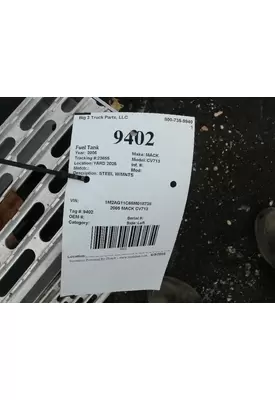 MACK CV713 Fuel Tank
