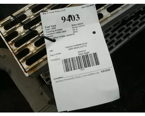 MACK CV713 Fuel Tank
