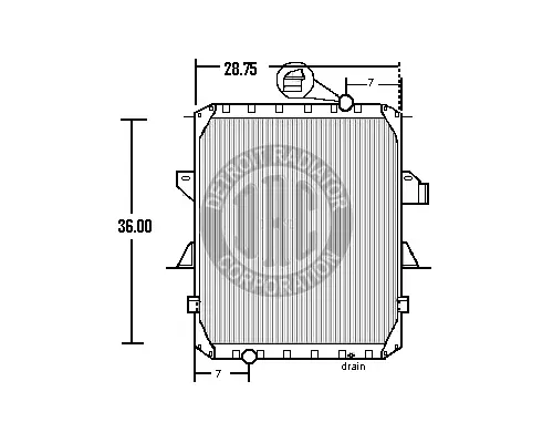 MACK CX_MK85 Radiator