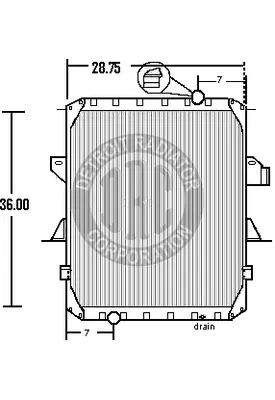 MACK CX_MK85 Radiator