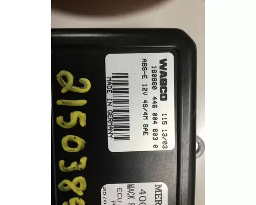 MACK CX613 BRAKE CONTROL MODULE (ABS)