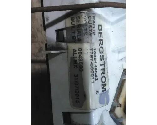 MACK CX613 TEMPERATURE CONTROL