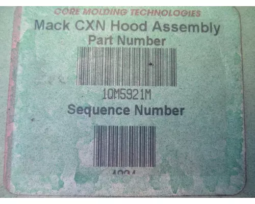 MACK CXN612 2005-2007 HOOD