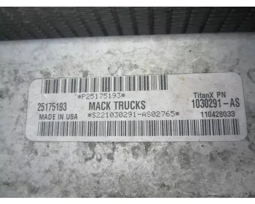 MACK CXN612 COOLING ASSEMBLY (RAD, COND, ATAAC)