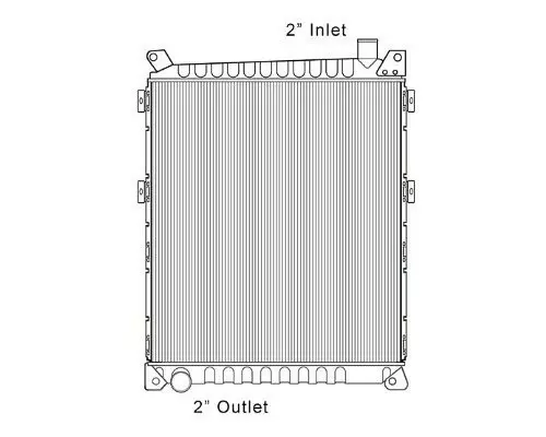 MACK CXN612 RADIATOR ASSEMBLY