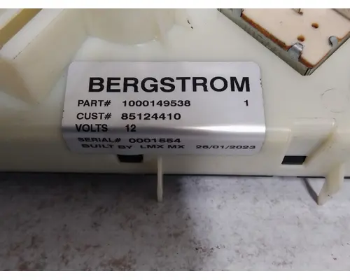 MACK CXN613 TEMPERATURE CONTROL