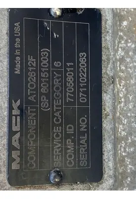 MACK CXN613 Transmission Assembly
