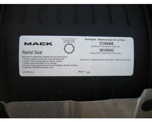 MACK CXP612 AIR CLEANER