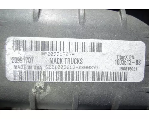 MACK CXP612 COOLING ASSEMBLY (RAD, COND, ATAAC)