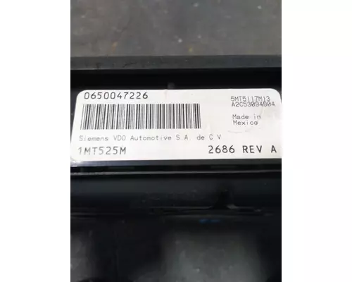 MACK CXP612 GAUGE CLUSTER