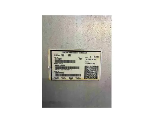 MACK CXU 600 Fuel Tank