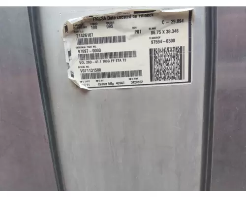 MACK CXU612 2008-2018 FUEL TANK