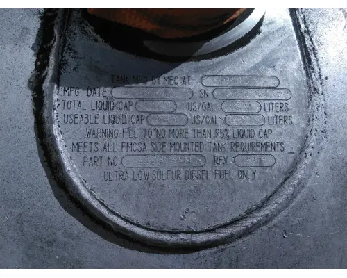 MACK CXU612 2008-2018 FUEL TANK