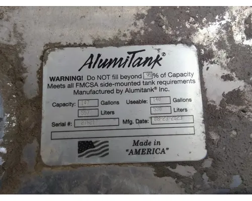 MACK CXU612 2008-2018 FUEL TANK