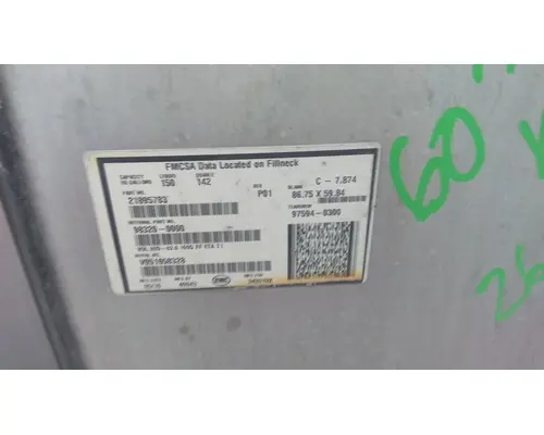 MACK CXU612 2008-2018 FUEL TANK