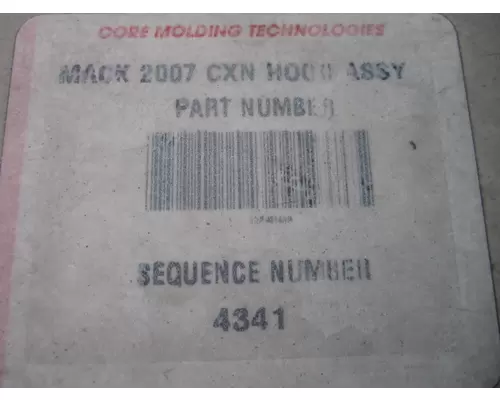 MACK CXU612 2008-2018 HOOD