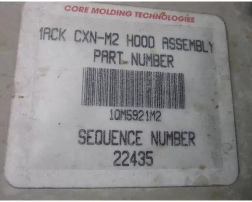 MACK CXU612 2008-2018 HOOD