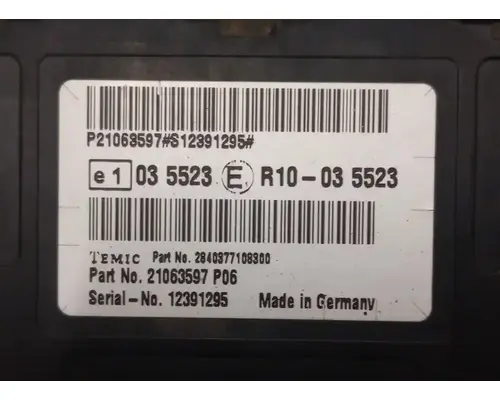 MACK CXU612 ACM Aftertreatment Control Module