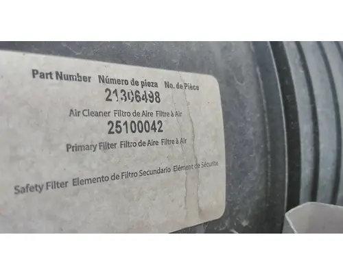 MACK CXU612 AIR CLEANER