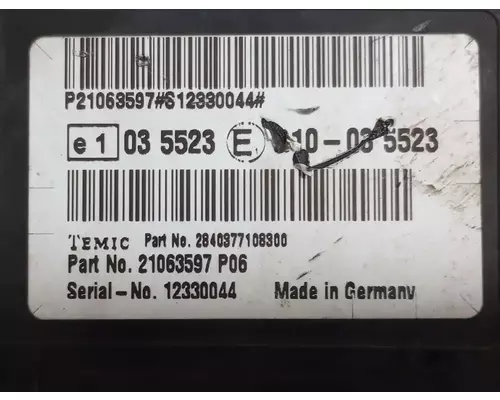 MACK CXU612 Electronic Engine Control Module