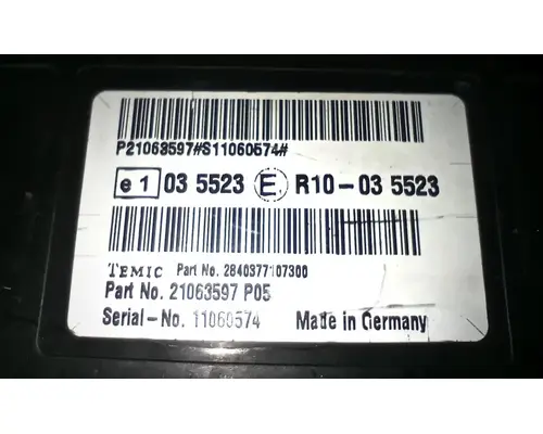 MACK CXU612 Electronic Engine Control Module