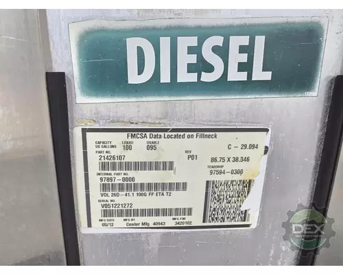 MACK CXU612 Fuel Tank
