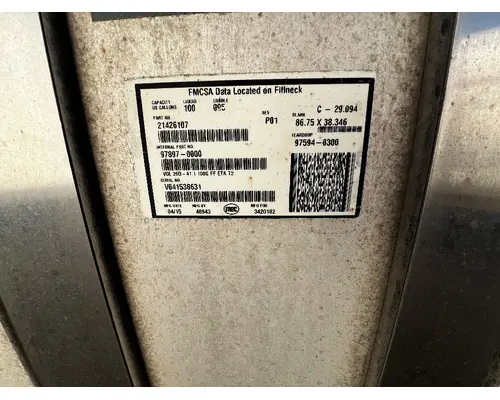 MACK CXU612 Fuel Tank