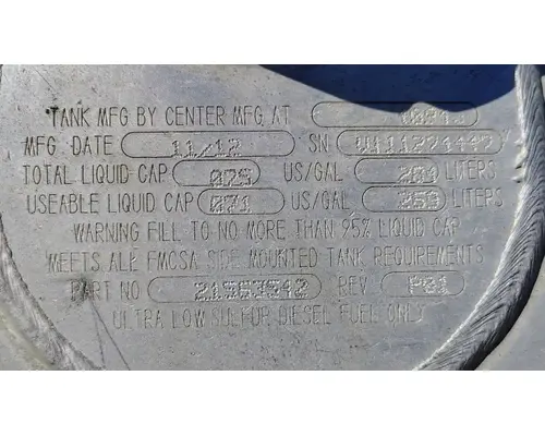MACK CXU612 Fuel Tank