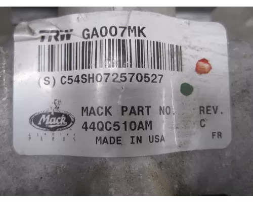 MACK CXU612 STEERING COLUMN