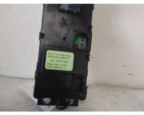 MACK CXU612 TEMPERATURE CONTROL