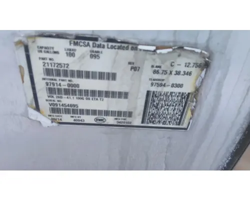 MACK CXU613 2008-2018 FUEL TANK