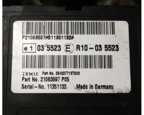 MACK CXU613 ACM Aftertreatment Control Module
