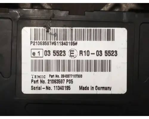 MACK CXU613 ACM Aftertreatment Control Module