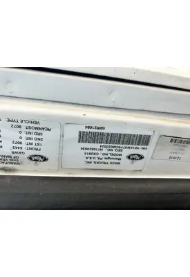 MACK CXU613 Auxiliary Power Unit