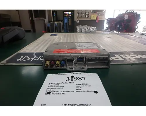MACK CXU613 Electronic Parts, Misc.