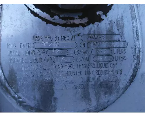 MACK CXU613 FUEL TANK