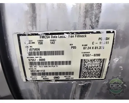 MACK CXU613 Fuel Tank