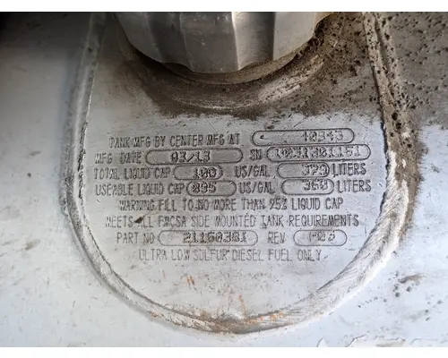 MACK CXU613 Fuel Tank