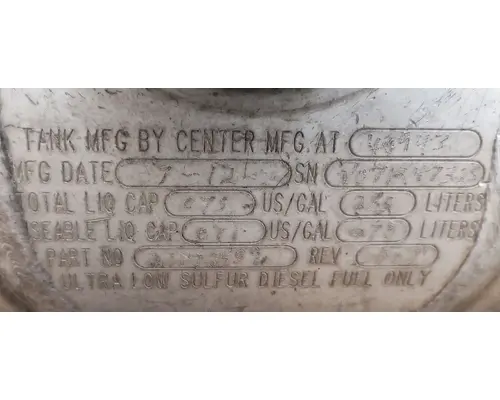 MACK CXU613 Fuel Tank