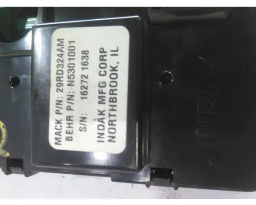 MACK CXU613 TEMPERATURE CONTROL