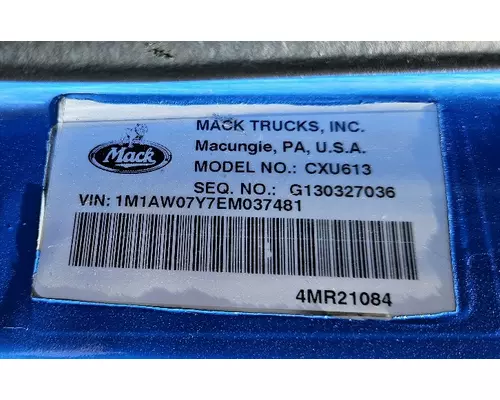 MACK CXU613 Used Trucks